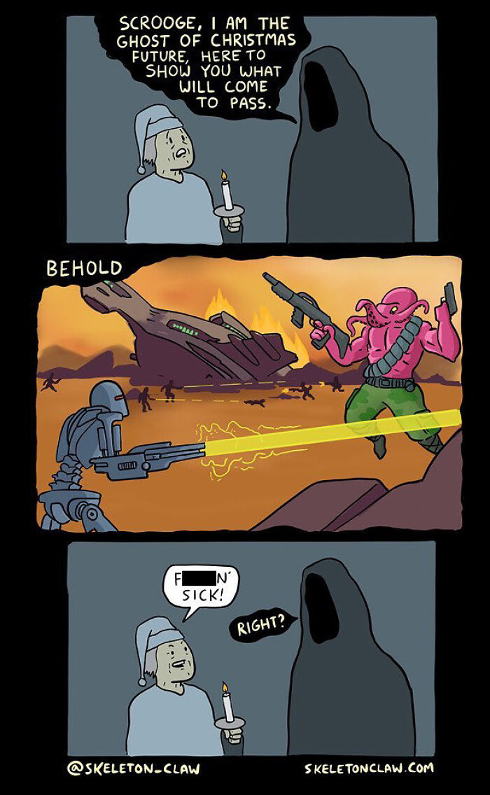 27 New Cracked Wild Yet Hilarious Comics By ‘Skeleton Claw’