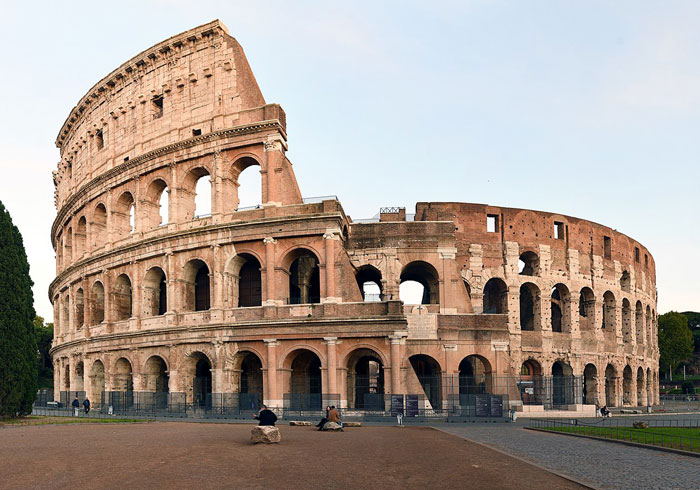 Colosseum In Rome, Italy