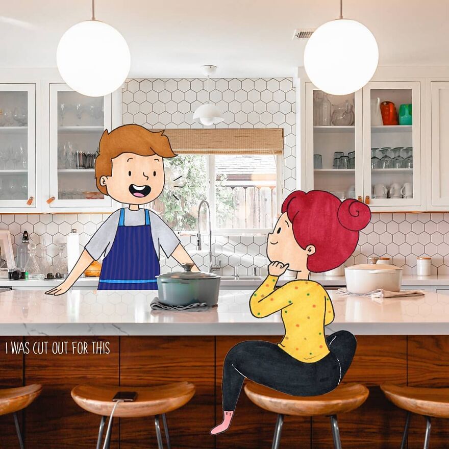 I Created A Series Called "I Was Cutout For This" To Tell My Travel Stories For Me (13 Pics)