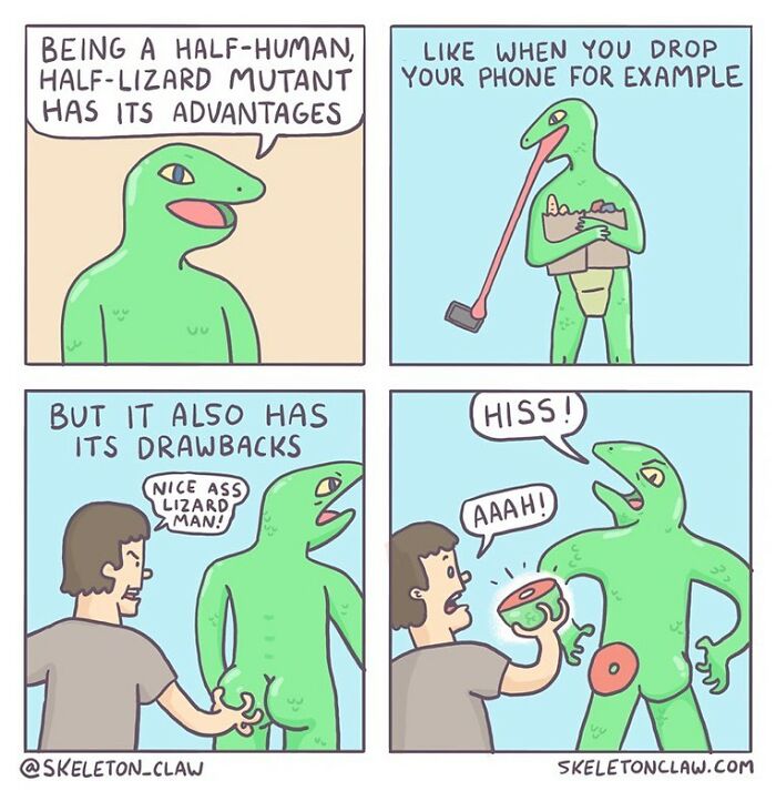 27 New Cracked Wild Yet Hilarious Comics By ‘Skeleton Claw’