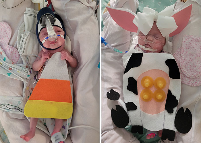 Neonatal Intensive Care Units In Illinois And Indiana Celebrate Halloween By Dressing Up The Little Ones In Adorable Costumes