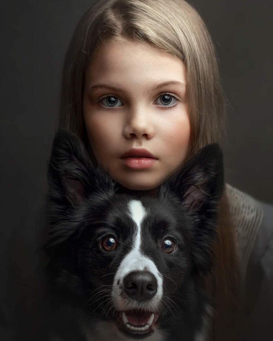 Photographer Creates Images To Highlight The Strong Bond Between Humans And Animals (44 Pics)