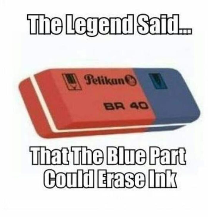 It Was True. They Just Forgot To Mention That Removing The Ink Would Also Obliterate The Paper