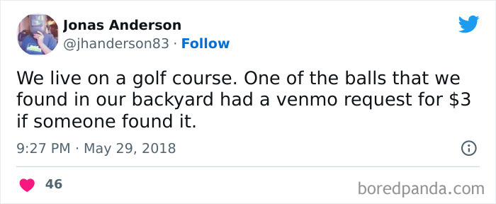 I Think I'd Call It "Golf Ball Disposal Fee"