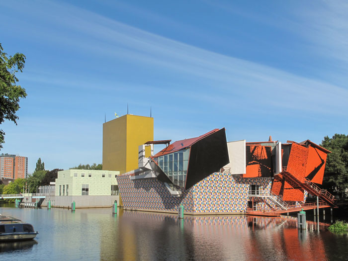 Groninger Museum In Groningen, Netherlands