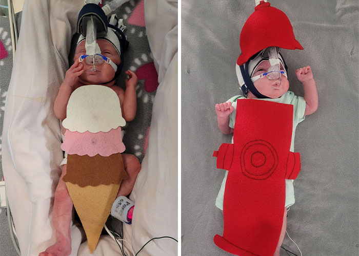 Neonatal Intensive Care Units In Illinois And Indiana Celebrate Halloween By Dressing Up The Little Ones In Adorable Costumes