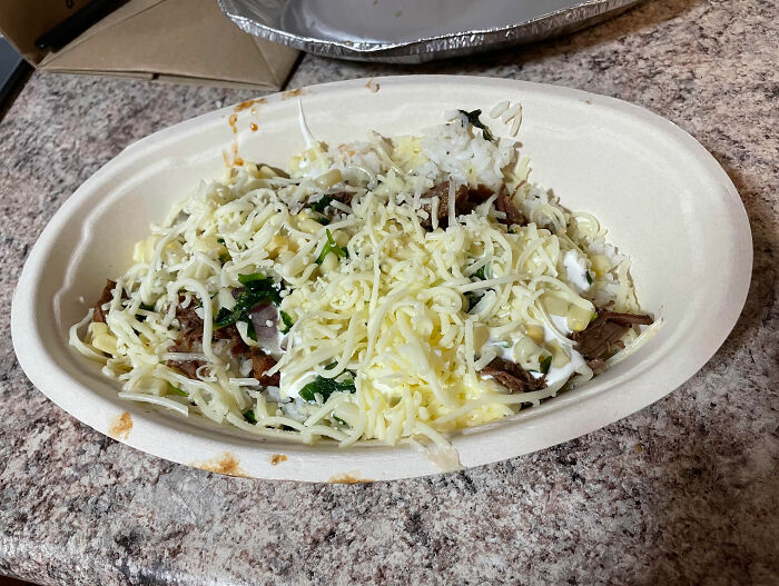 En Chipotle, pagué 18 dólares por esto