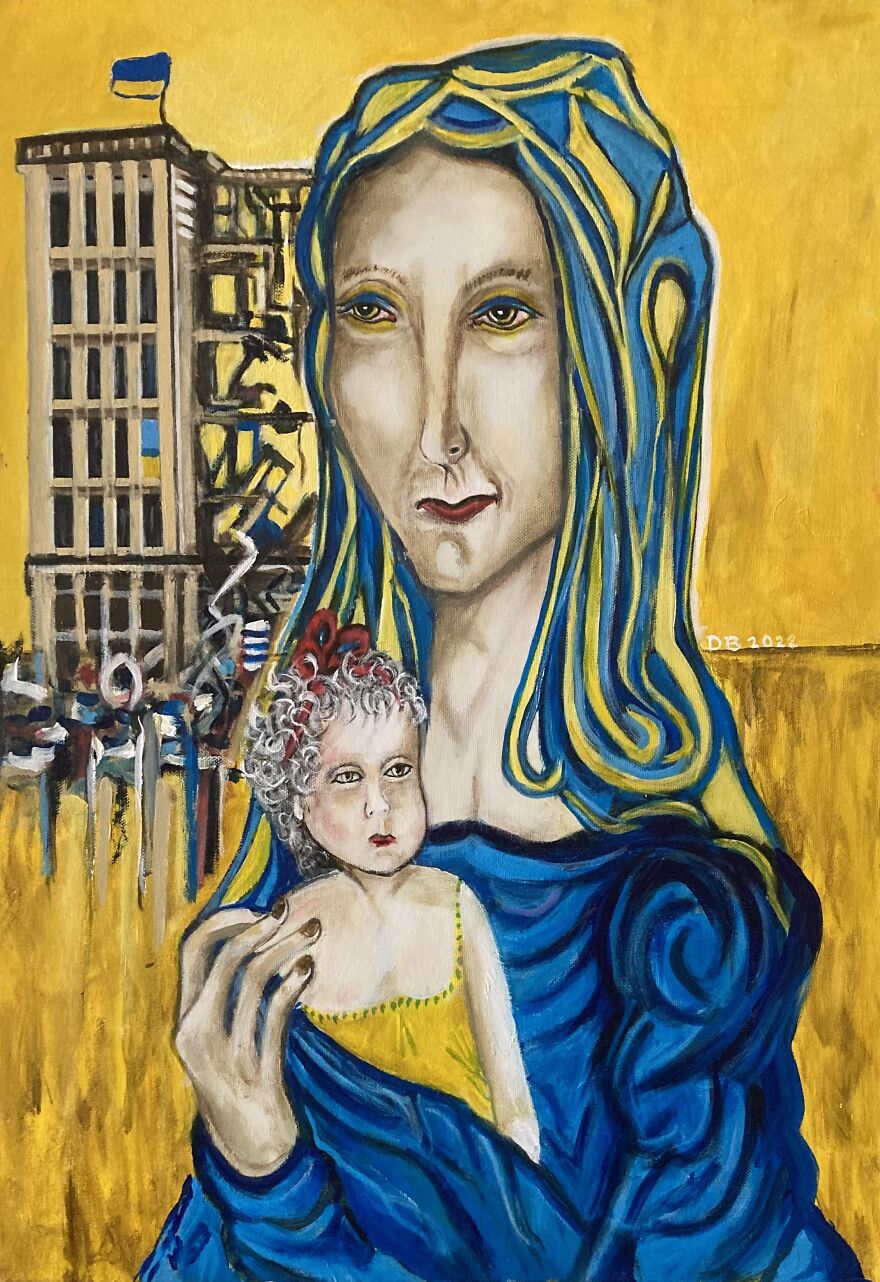 Ukraine 🇺🇦 Suffering In Art