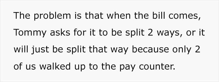 "He Was Absolutely Appalled": Guy Refuses To Pay For His Friend's Wife's Meals Anymore, Drama Ensues