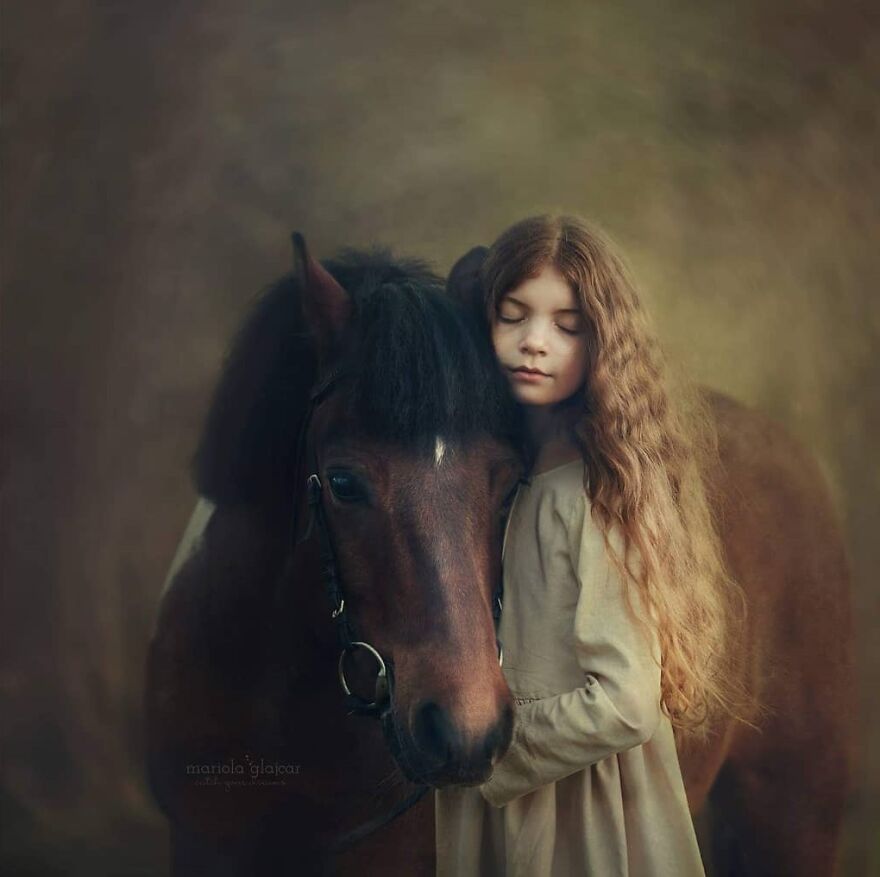 Photographer Creates Images To Highlight The Strong Bond Between Humans And Animals (44 Pics)