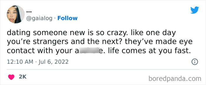 Tweet about the chaos of new dating, featured among the funniest tweets from women causing laughter online.