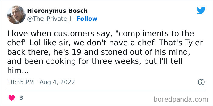 Compliments To The Chef