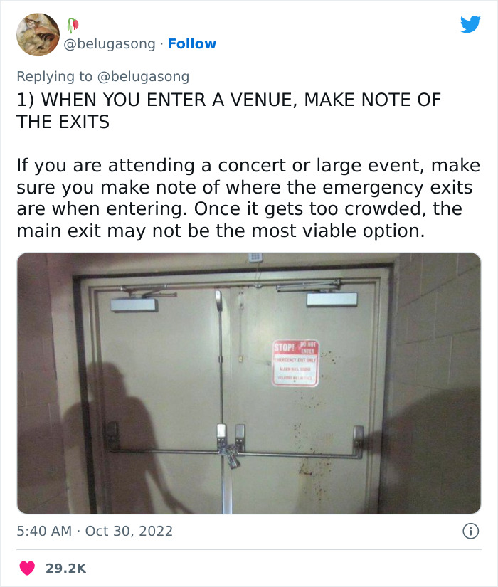 24 Potentially Life-Saving Tips If You Ever Find Yourself Trapped In A Crushing Crowd, As Shared In This Dedicated Twitter Thread