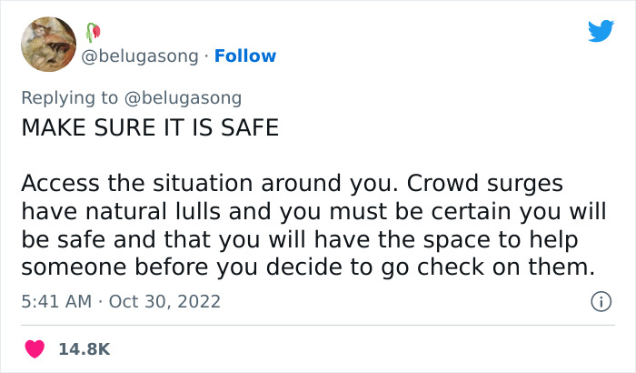 24 Potentially Life-Saving Tips If You Ever Find Yourself Trapped In A Crushing Crowd, As Shared In This Dedicated Twitter Thread