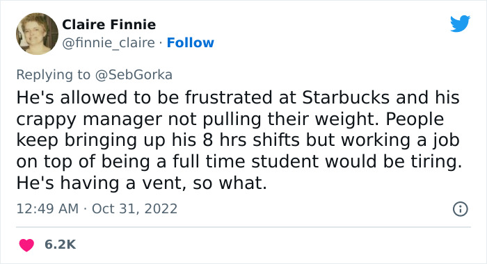 Starbucks Employee Breaks Down In Tears After They&rsquo;re Scheduled To Work 8 Hours