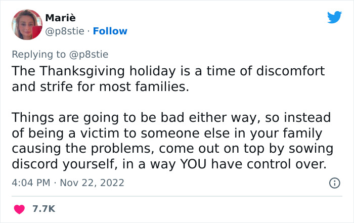 People Are Cracking Up At These 7 Satirical Ideas On How To Spoil Your Family’s Thanksgiving Without It Being Traced Back To You People Are Cracking Up At These 7 Satirical Ideas On How To Spoil Your Family’s Thanksgiving Without It Being Traced Back To You