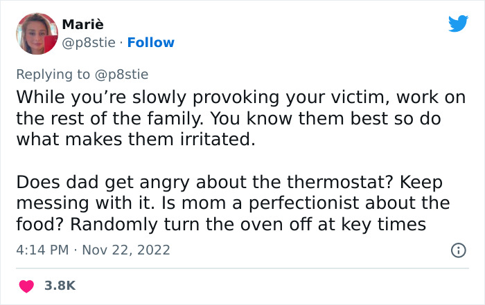 People Are Cracking Up At These 7 Satirical Ideas On How To Spoil Your Family’s Thanksgiving Without It Being Traced Back To You People Are Cracking Up At These 7 Satirical Ideas On How To Spoil Your Family’s Thanksgiving Without It Being Traced Back To You