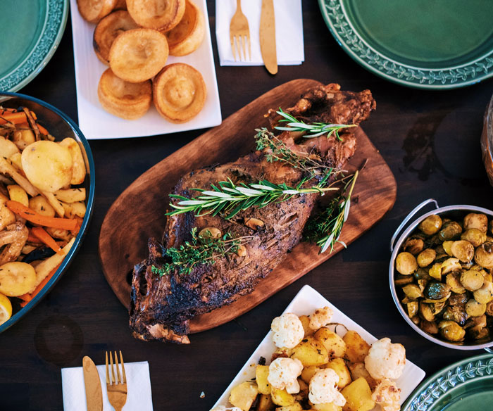 Leg Of Lamb, A Traditional Icelandic Christmas Meal