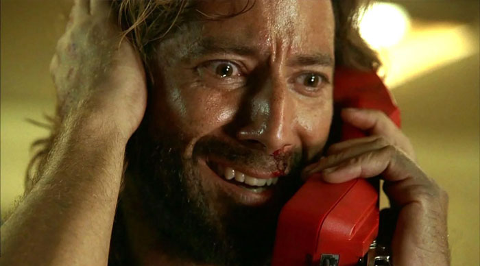 Desmond on the phone 