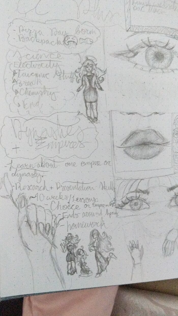 Half Of The Time I Write In Cursive And It Sort Of Switches While I Write, Here Is Something I Wrote Under A Week Ago