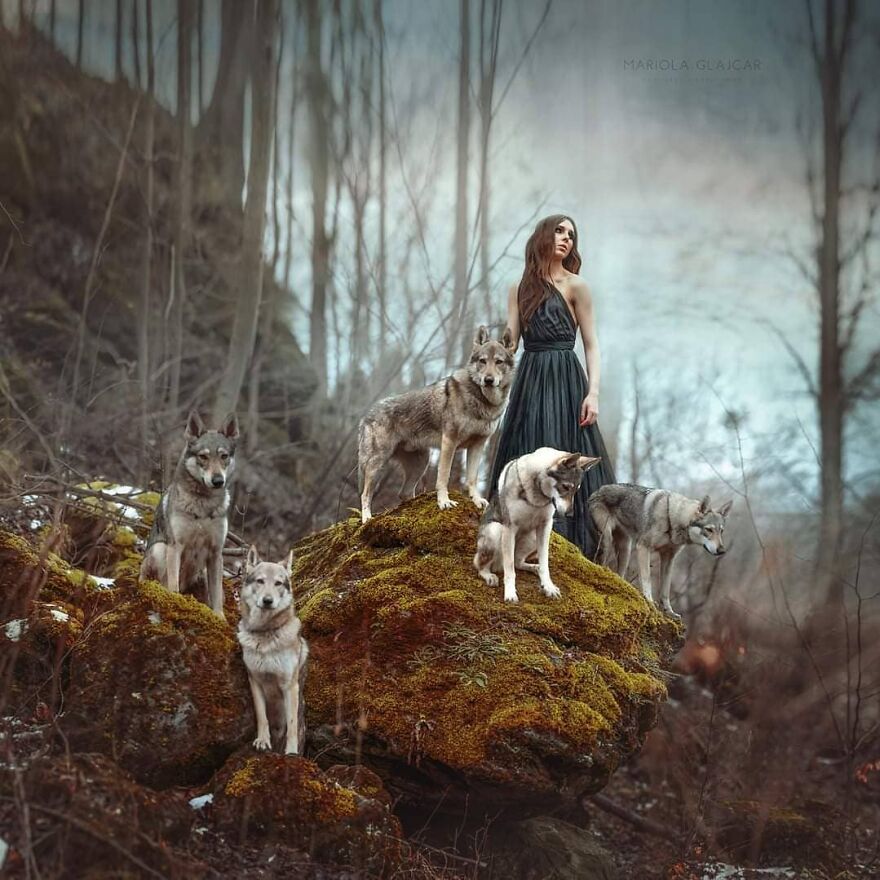 Photographer Creates Images To Highlight The Strong Bond Between Humans And Animals (44 Pics)