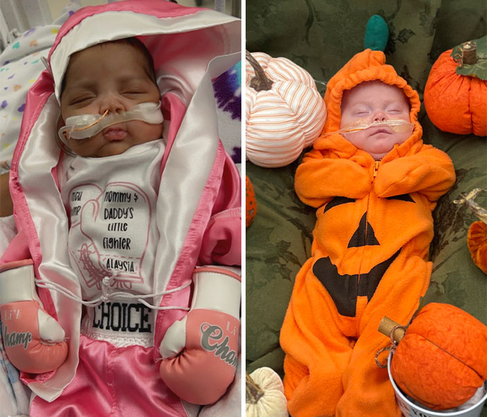 Neonatal Intensive Care Units In Illinois And Indiana Celebrate Halloween By Dressing Up The Little Ones In Adorable Costumes