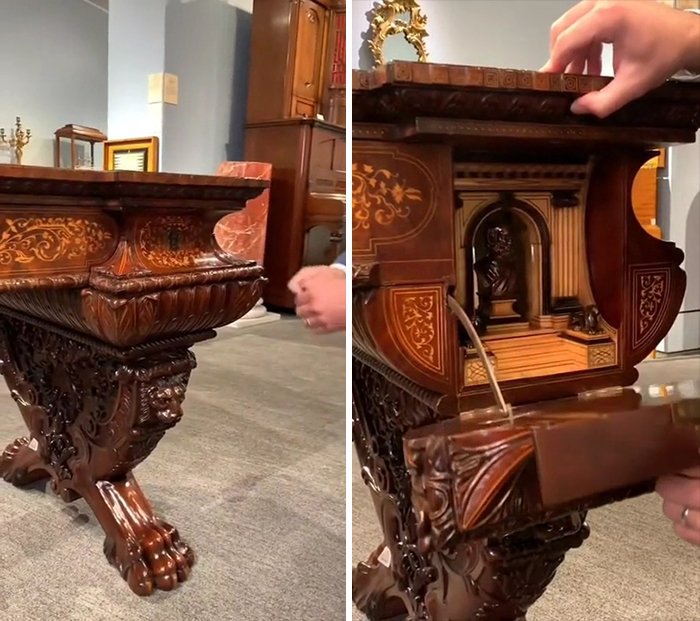 Italian Writing Desk That Belonged To King Carlo Alberto