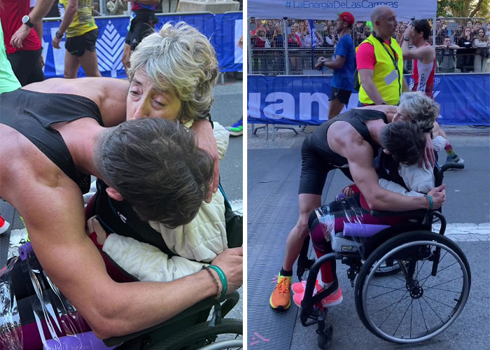 Mother-Son Duo Hold The Guinness World Record For “Fastest Marathon Pushing A Wheelchair,” And The Internet Can’t Get Enough Mother-Son Duo Hold The Guinness World Record For “Fastest Marathon Pushing A Wheelchair,” And The Internet Can’t Get Enough