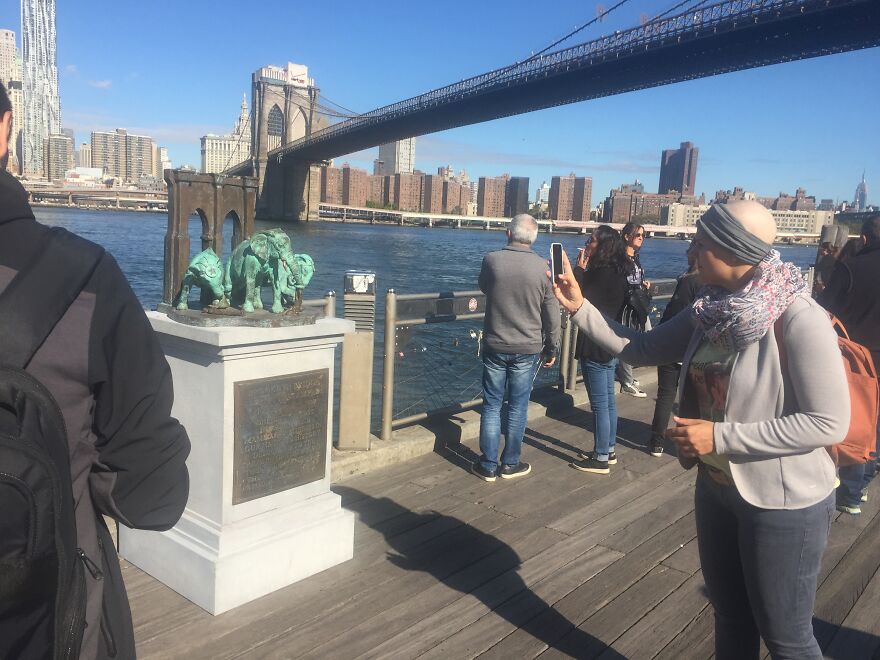 A Monument To The Brooklyn Bridge Elephant Stampede Of 1929 A Monument To The Brooklyn Bridge Elephant Stampede Of 1929