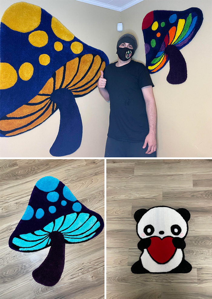 Various Rugs I've Made Recently