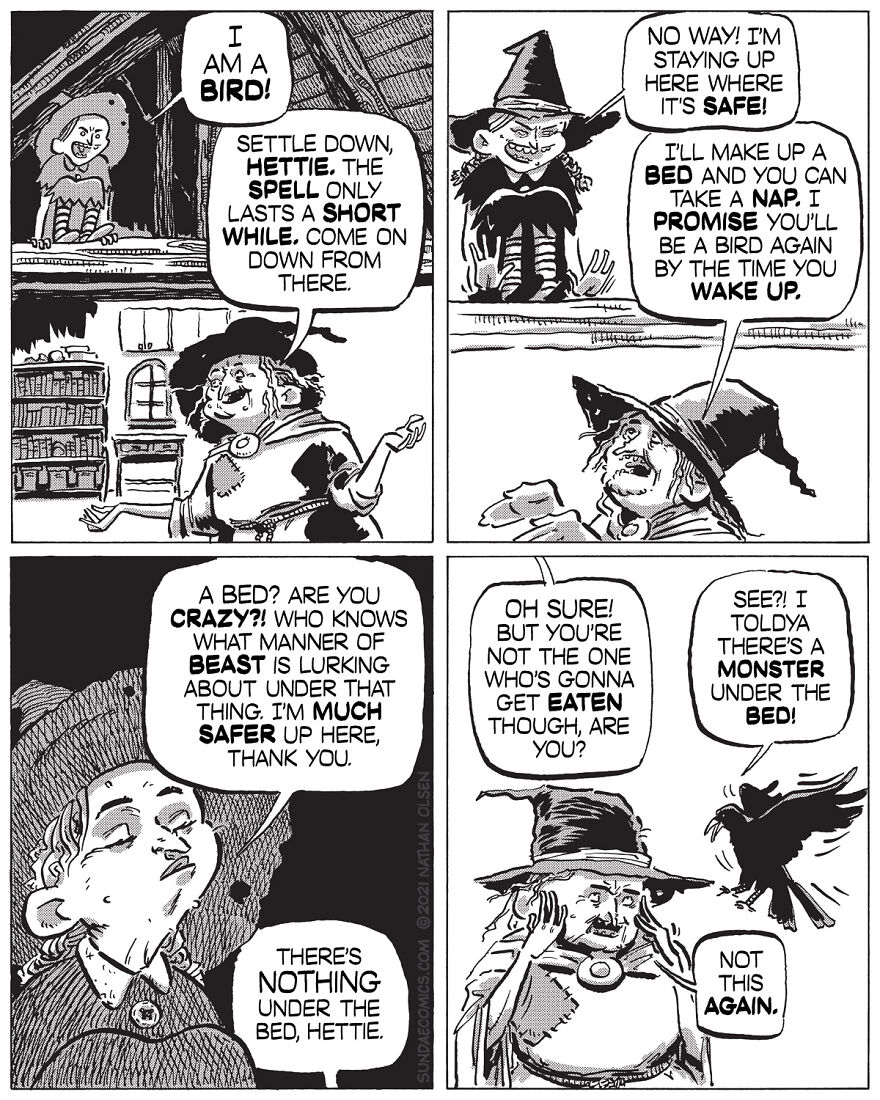 I Accidentally Created A Wholesome Webcomic About Witches That I Think You Will Love!