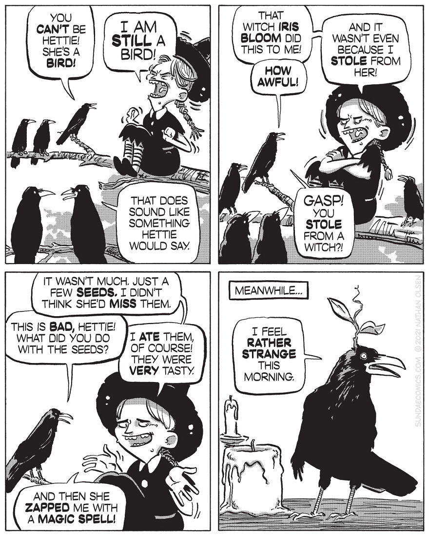 I Accidentally Created A Wholesome Webcomic About Witches That I Think You Will Love!