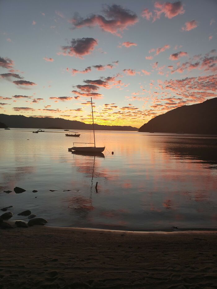 Sunrise From My Front Porch In Baja