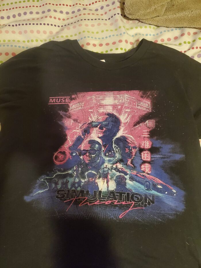 I'm Going To A Muse Concert In A Couple Of Months :) (Sorry For All The Cat Hair, She's Very Fluffy)