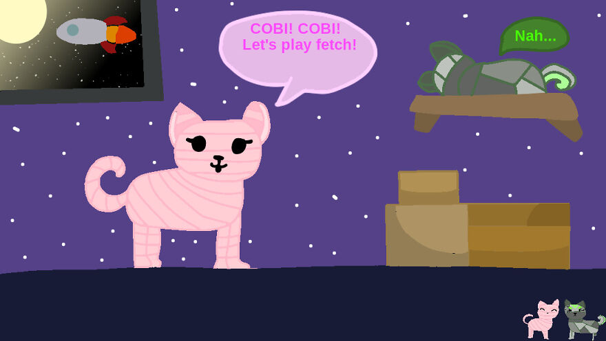 I Started A Webtoon About Two Shibas And A Teenage Astronaut In Search Of A Home!