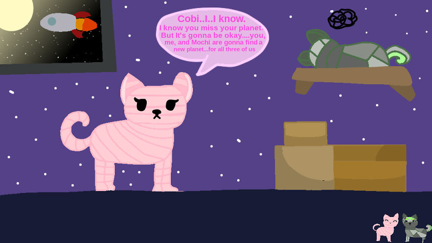 I Started A Webtoon About Two Shibas And A Teenage Astronaut In Search Of A Home!