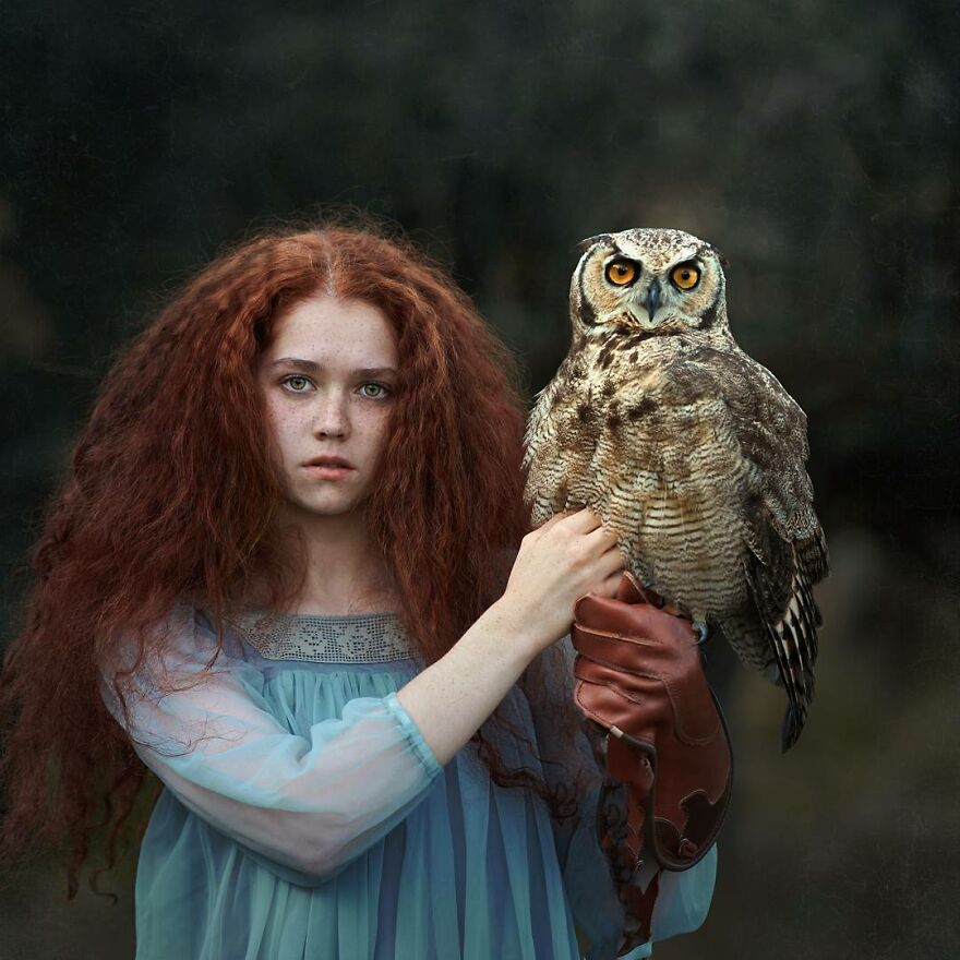 Photographer Creates Images To Highlight The Strong Bond Between Humans And Animals (44 Pics)