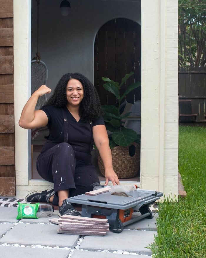 5 Side-By Side Photos Showing The Reality Behind This DIY Home Designer&rsquo;s Aesthetic Videos