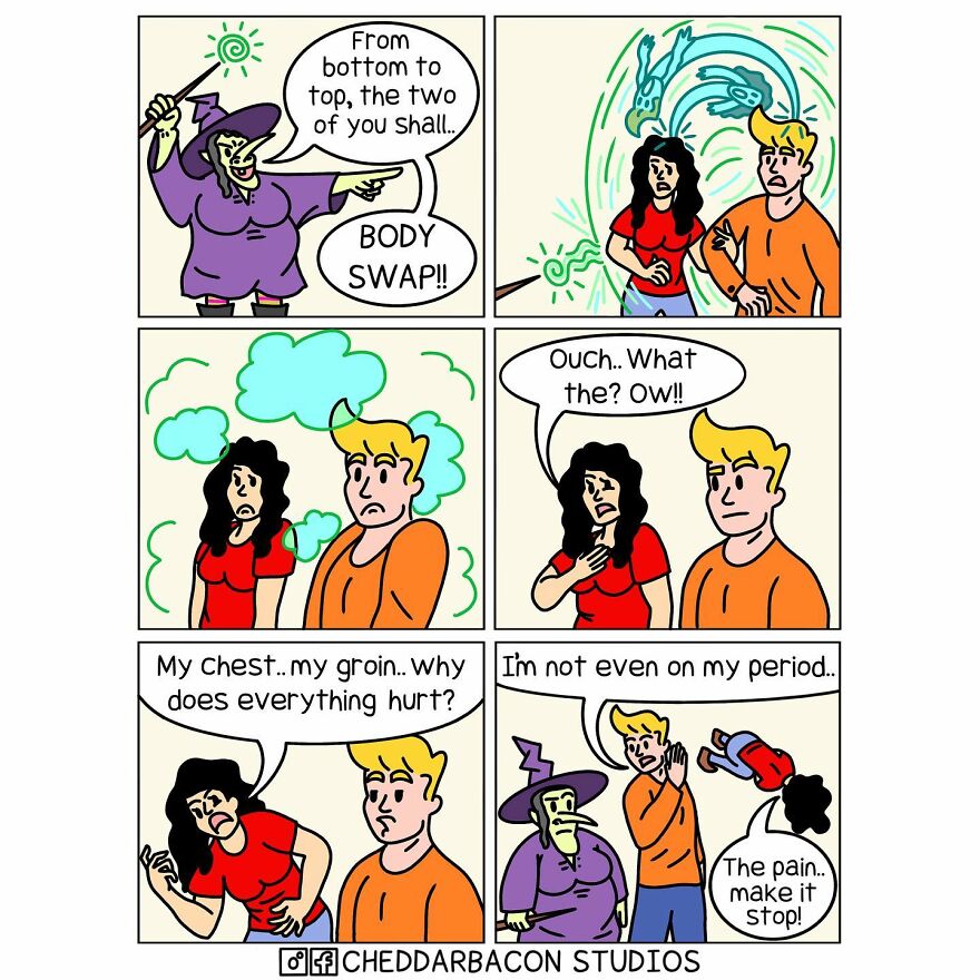 Ridiculously Funny Comics By ‘Cheddar Bacon Studios’(23 New Pics)