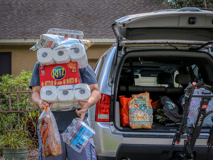 In Order To "Make It In One Trip," You're Carrying Far Too Much From Your Car