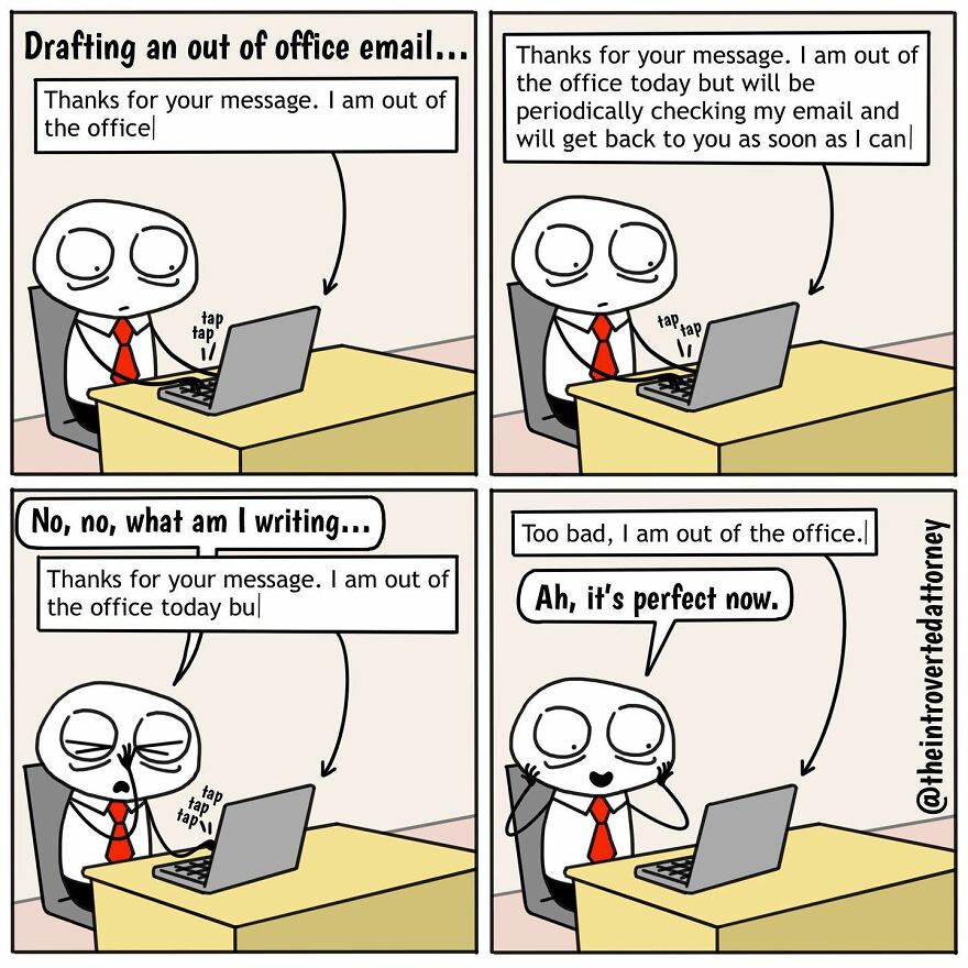 25 Comics Drawn By A Disgruntled Lawyer That Anyone With A Corporate Job Can Relate To