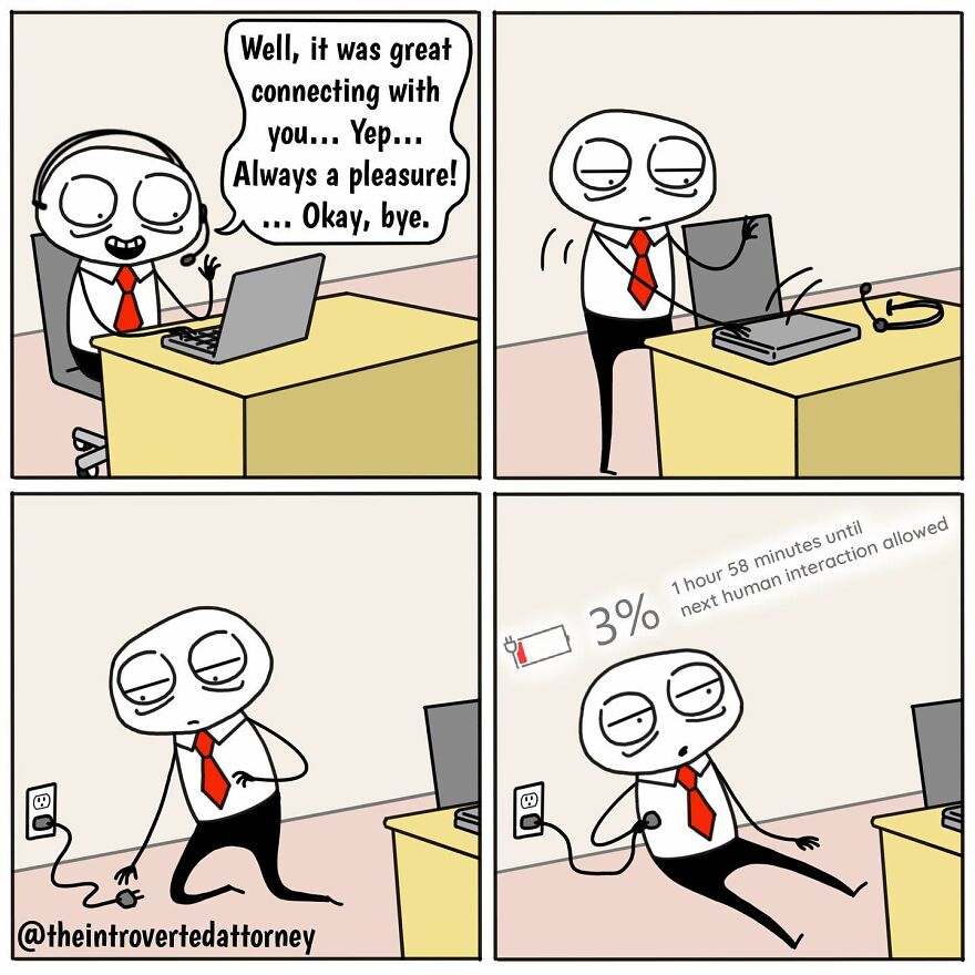 25 Comics Drawn By A Disgruntled Lawyer That Anyone With A Corporate Job Can Relate To