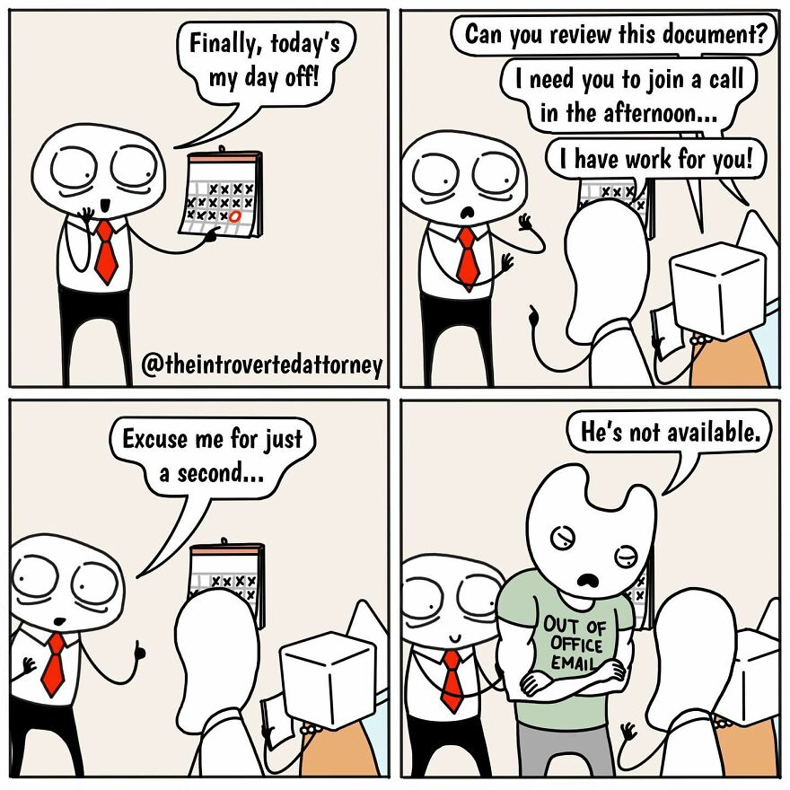 25 Comics Drawn By A Disgruntled Lawyer That Anyone With A Corporate Job Can Relate To