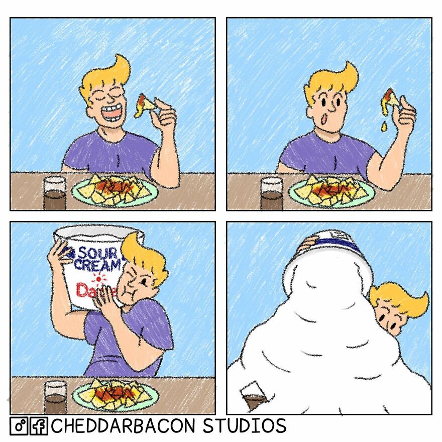 Ridiculously Funny Comics By ‘Cheddar Bacon Studios’(23 New Pics)