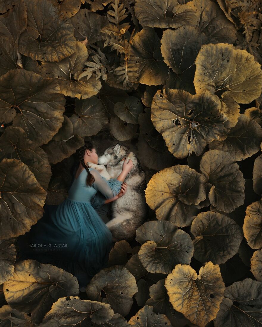 Photographer Creates Images To Highlight The Strong Bond Between Humans And Animals (44 Pics)