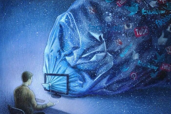 New Illustrations By Artist Pawel Kuczynski That Continue To Put Their Finger On The Wounds Of Today's Society (61 Pics)