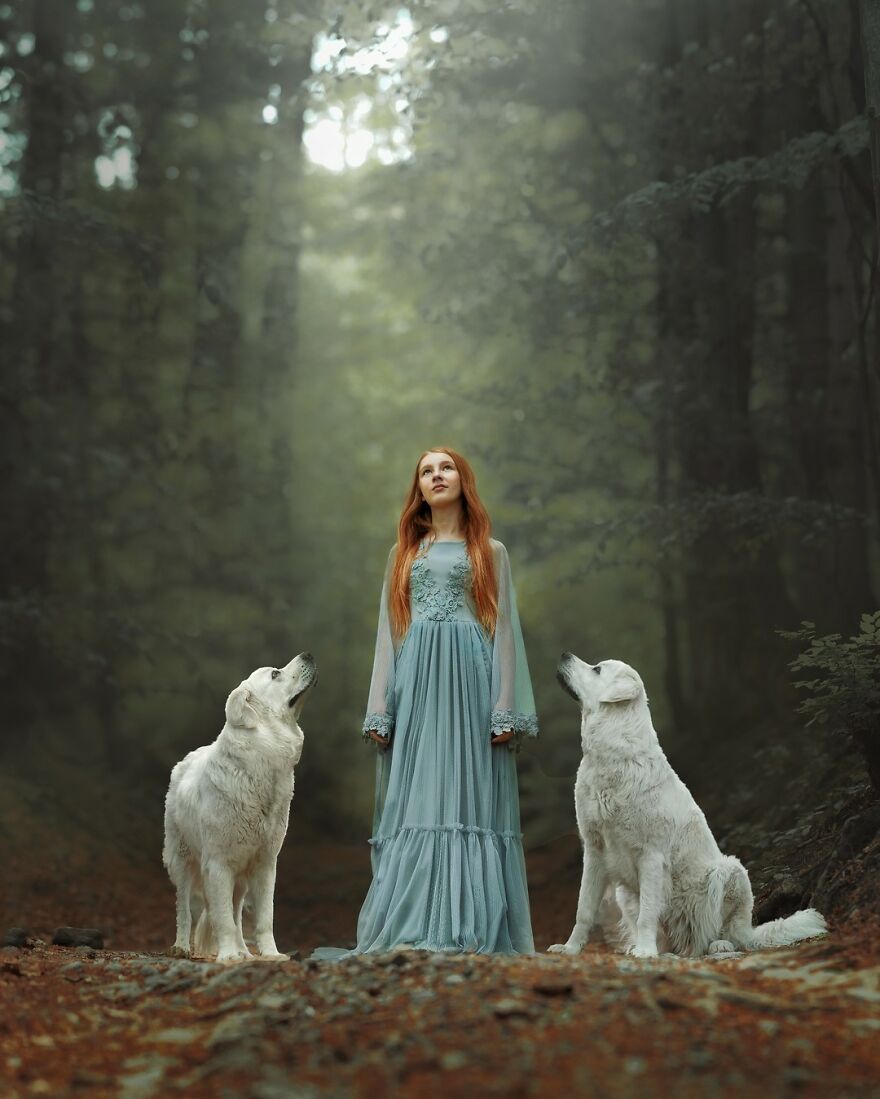 Photographer Creates Images To Highlight The Strong Bond Between Humans And Animals (44 Pics)