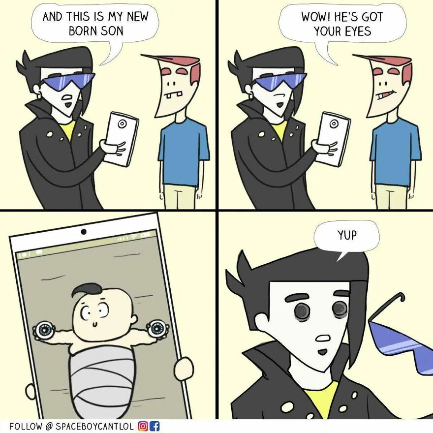 Artist’s New Hilariously Crazy Comics For People Who Loves Dark Humor (43 Pics)