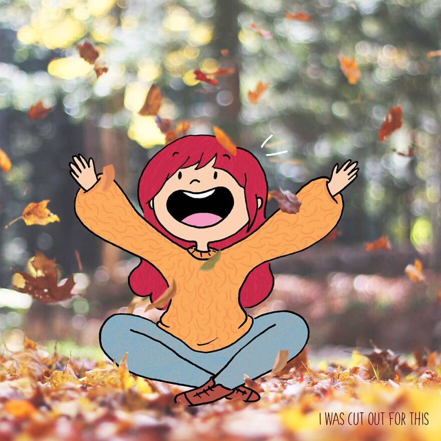 I Created A Series Called "I Was Cutout For This" To Tell My Travel Stories For Me (13 Pics)