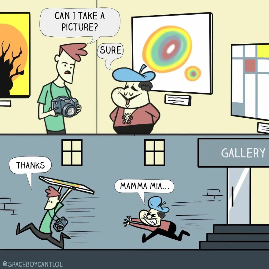 Artist’s New Hilariously Crazy Comics For People Who Loves Dark Humor (43 Pics)